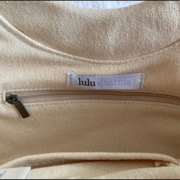 NEW Womens Lulu Ivory Woven Raffia Tote - Picture 3 of 5